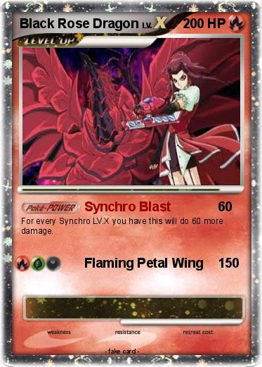 Pokemon Black Rose Dragon