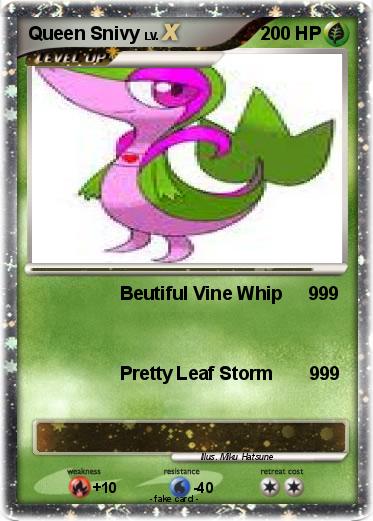 Pokemon Queen Snivy