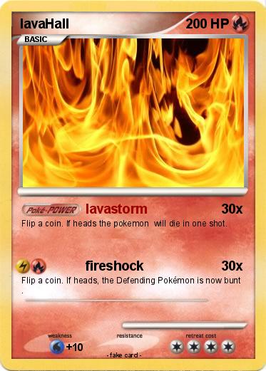 Pokemon lavaHall