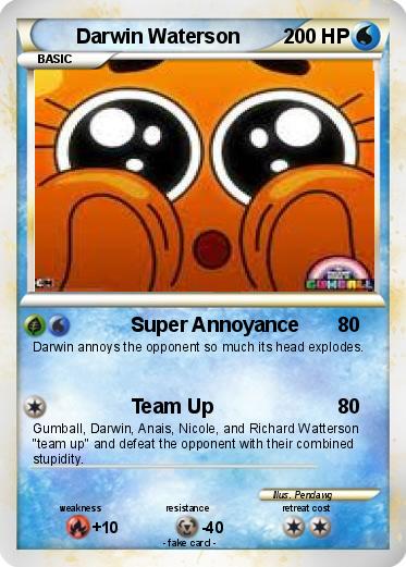 Pokemon Darwin Waterson