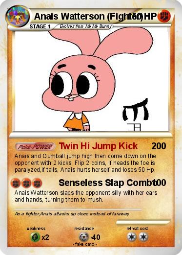 Pokemon Anais Watterson (Fighter)