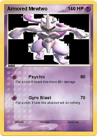 Pokemon Armored Mewtwo