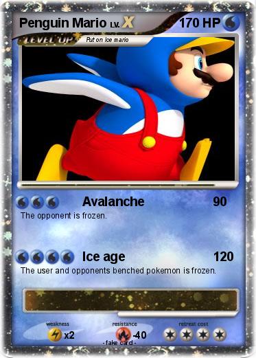 Pokemon Penguin Mario
