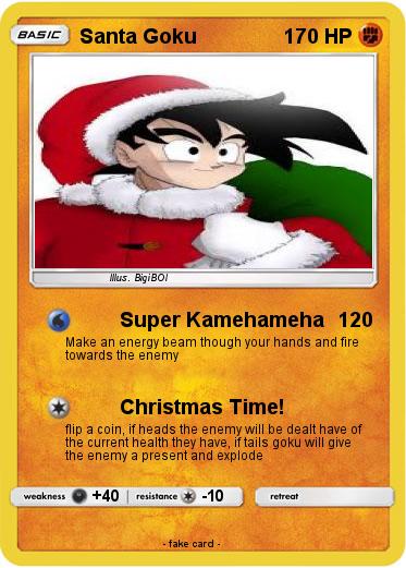 Pokemon Santa Goku