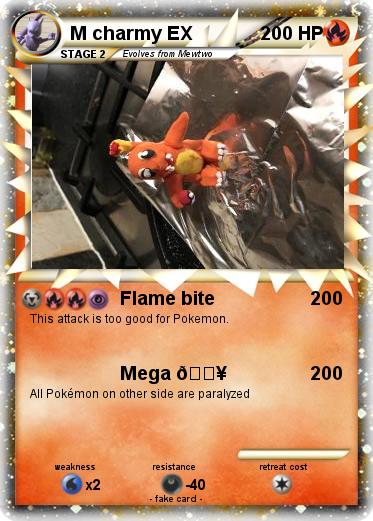 Pokemon M charmy EX