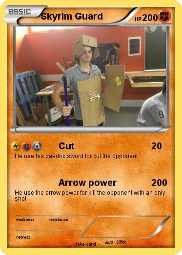 Pokemon Skyrim Guard