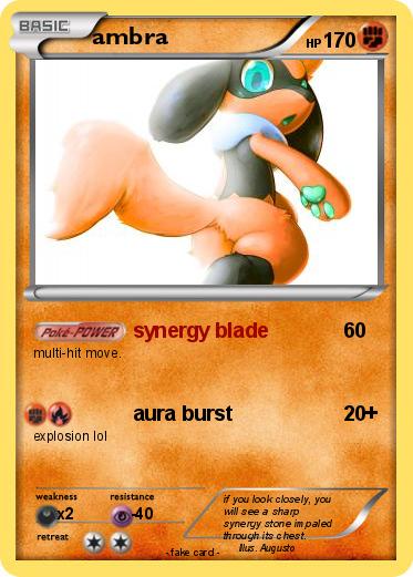 Pokemon ambra