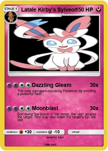 Pokemon Latale Kirby's Sylveon