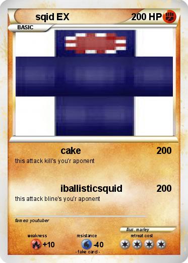 Pokemon sqid EX
