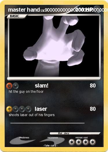 Pokemon master hand