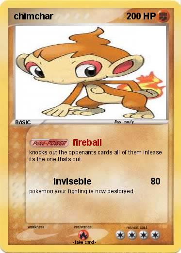 Pokemon chimchar