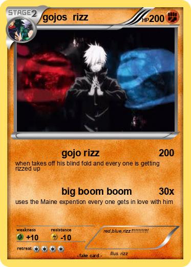 Pokemon gojos  rizz