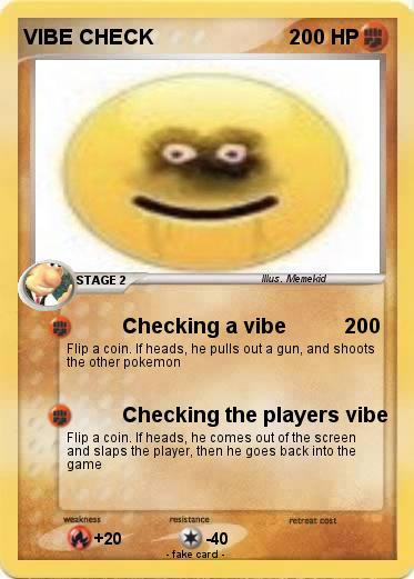 Pokemon VIBE CHECK