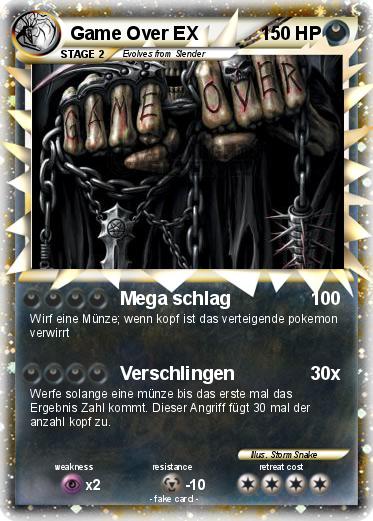 Pokemon Game Over EX