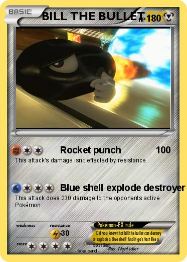 Pokemon BILL THE BULLET