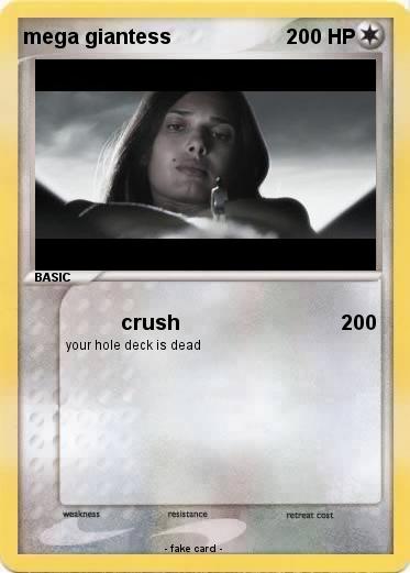 Pokemon mega giantess