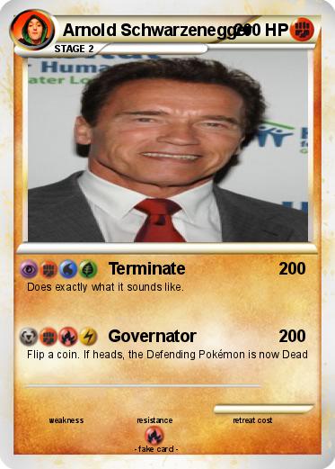 Pokemon Arnold Schwarzenegger
