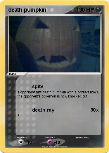 Pokemon death pumpkin