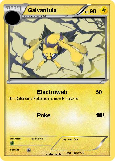Pokemon Galvantula
