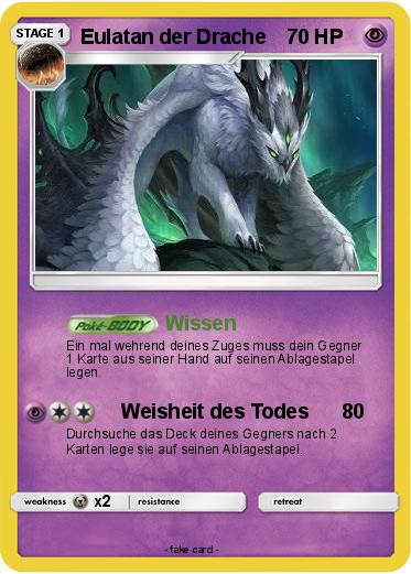 Pokemon Eulatan der Drache