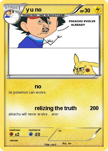 Pokemon y u no