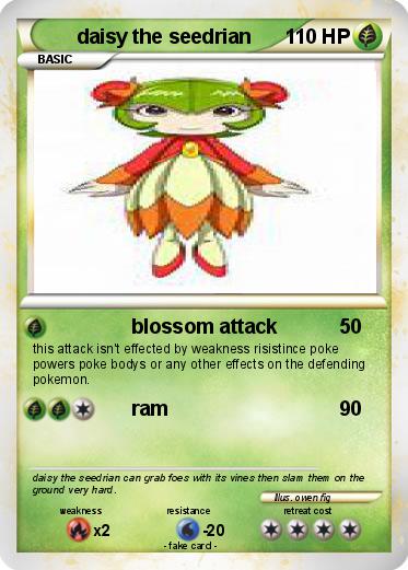 Pokemon daisy the seedrian