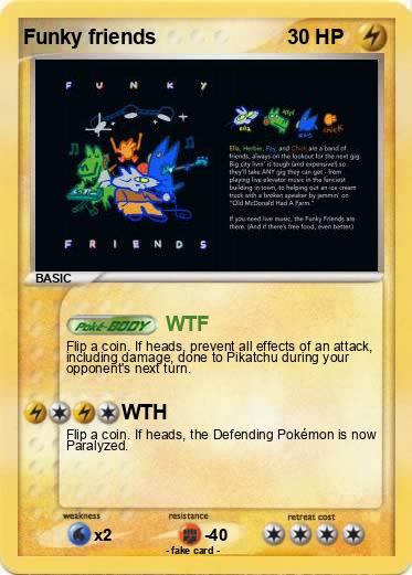 Pokemon Funky friends