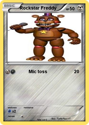 Pokemon Rockstar Freddy