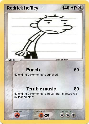 Pokemon Rodrick heffley