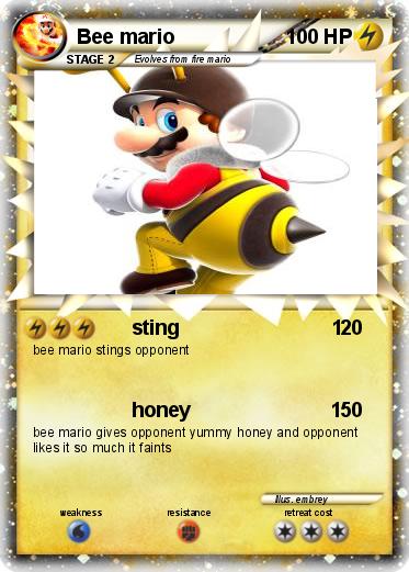 Pokemon Bee mario