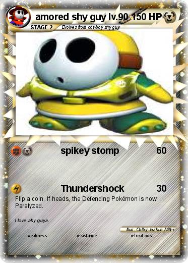 Pokemon amored shy guy lv.90