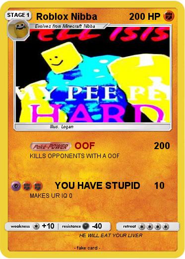 Pokemon Roblox Nibba