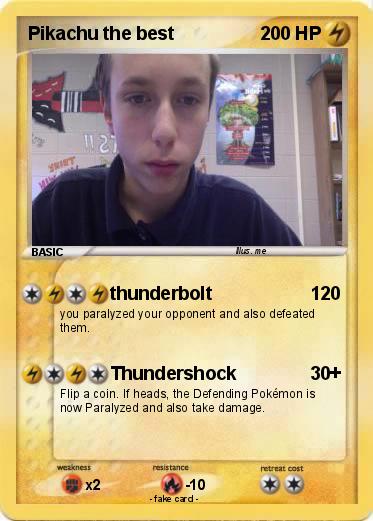 Pokemon Pikachu the best