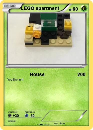 Pokemon LEGO apartment