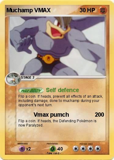 Pokemon Muchamp VMAX