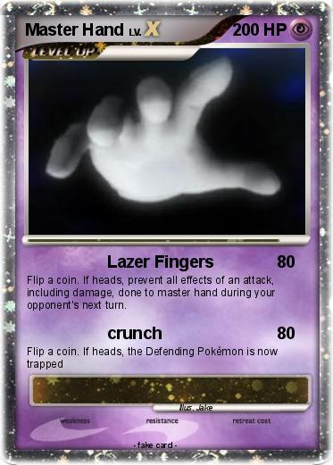 Pokemon Master Hand