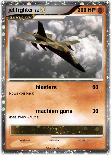 Pokemon jet fighter