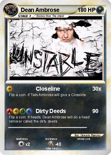 Pokemon Dean Ambrose