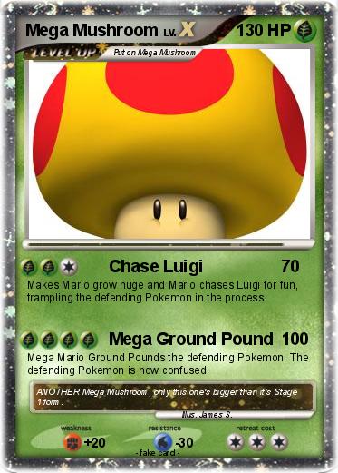 Pokemon Mega Mushroom