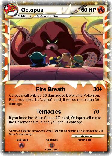 Pokemon Octopus