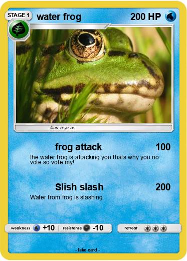 Pokemon water frog