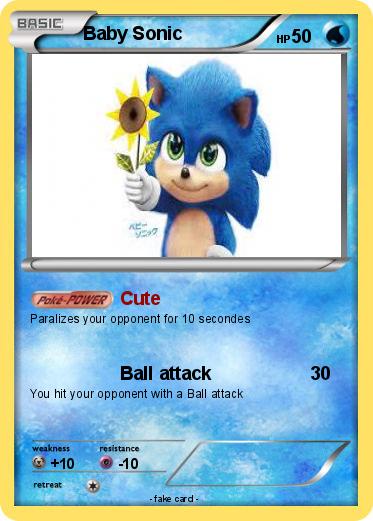 Pokemon Baby Sonic