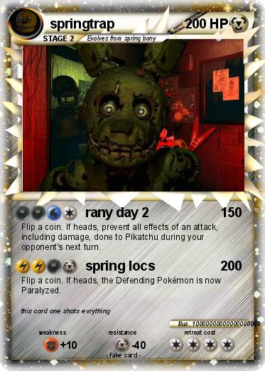 Pokemon springtrap