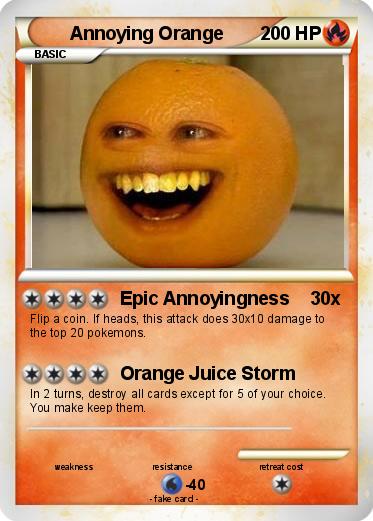 Pokemon Annoying Orange