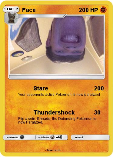 Pokemon Face
