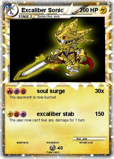 Pokemon Excaliber Sonic