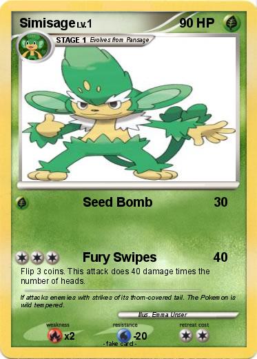 Pokemon Simisage