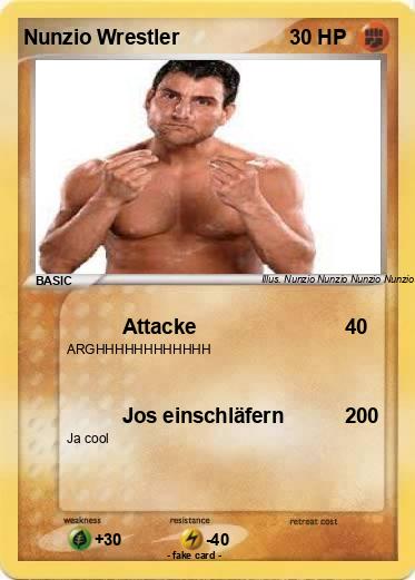 Pokemon Nunzio Wrestler