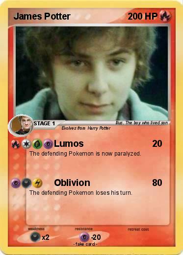 Pokemon James Potter