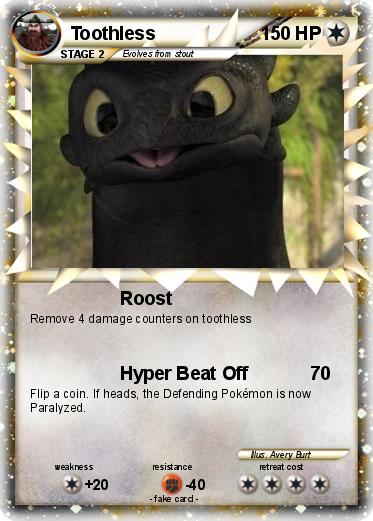 Pokemon Toothless